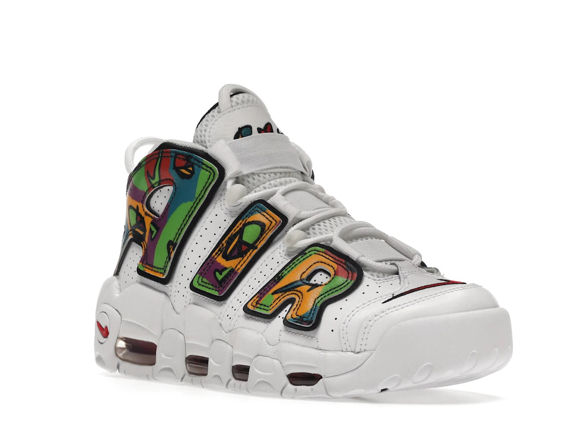 Nike Air More Uptempo Peace, Love, Swoosh - vue secondaire A