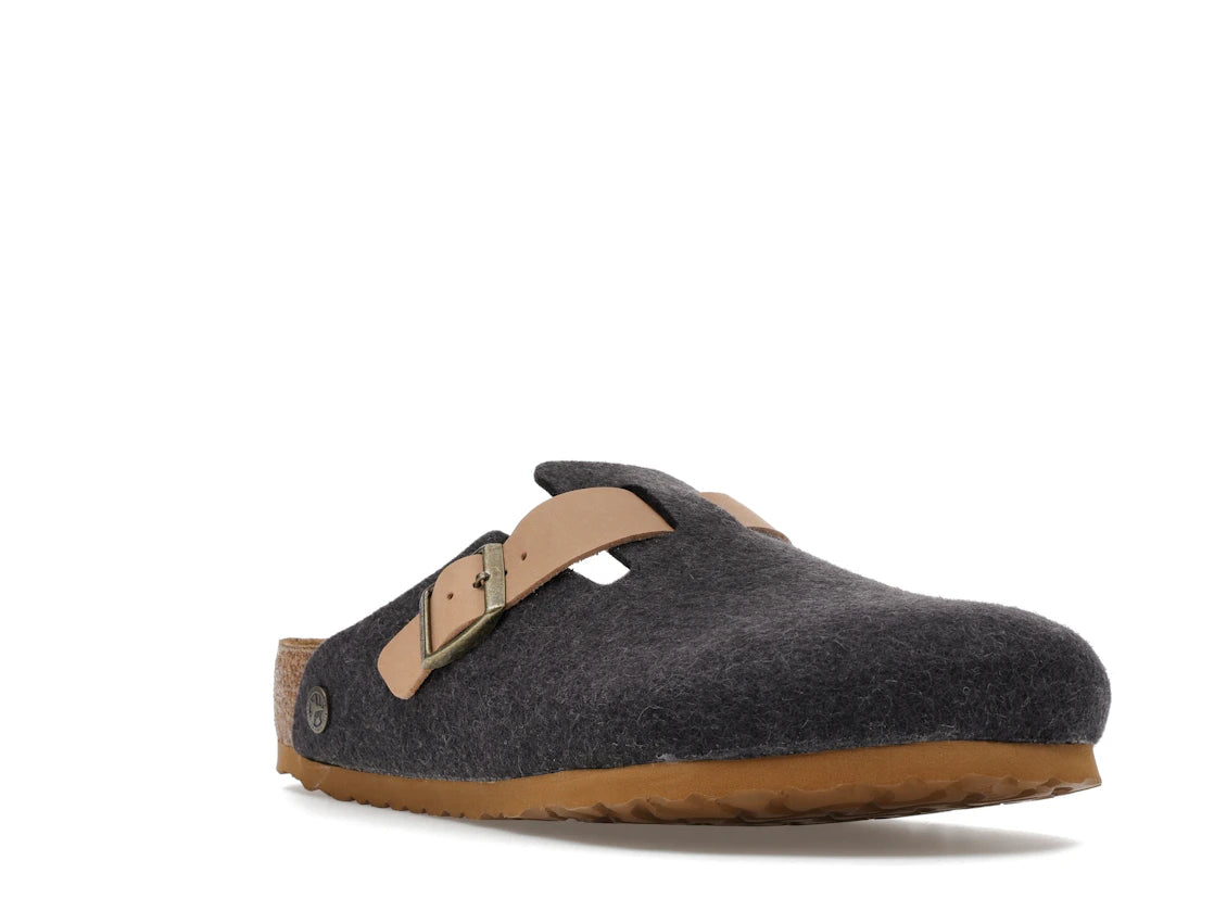 Birkenstock Boston Felt Concepts Anthracite - vue secondaire A