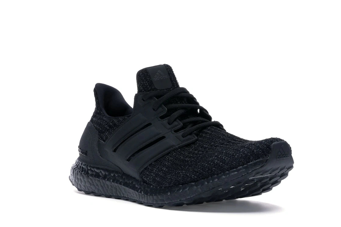 adidas Ultra Boost 4.0 Triple Black Nubuck Cage - vue secondaire A