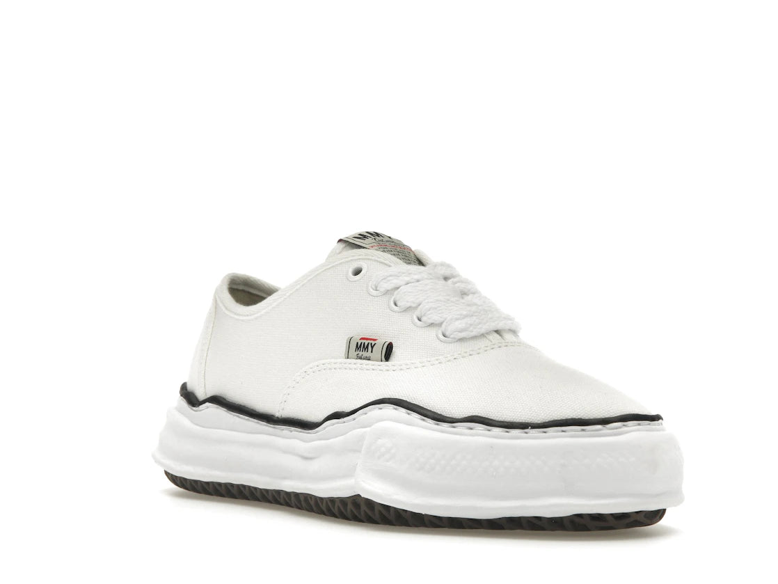 Maison Mihara Yasuhiro Baker OG Sole Canvas Low White - vue secondaire A