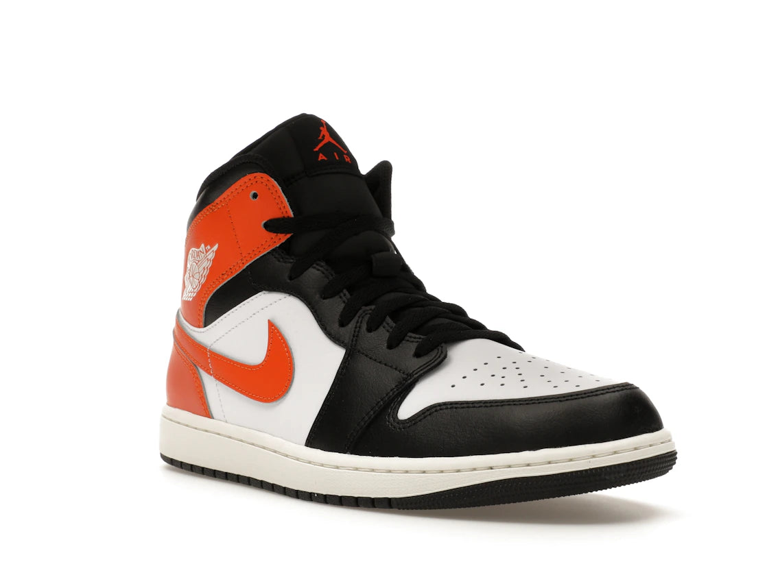 Jordan 1 Mid Black Toe Starfish - vue secondaire A