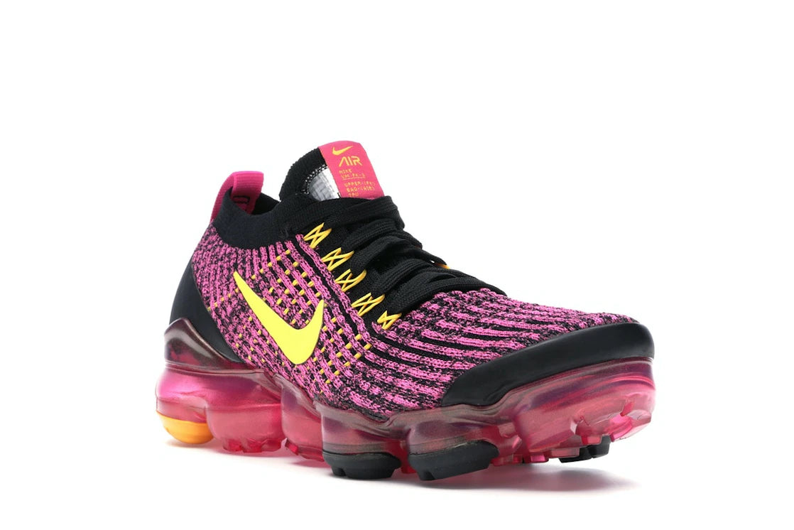 Nike Air VaporMax Flyknit 3 Laser Fuchsia Laser Orange (Women's) - vue secondaire A