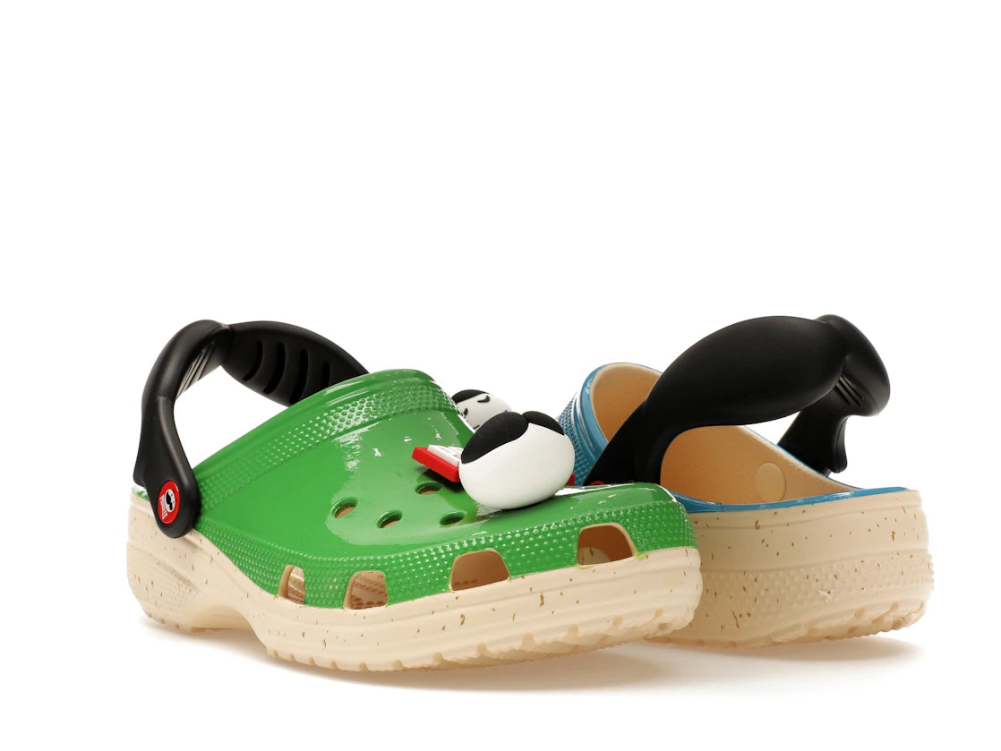 Crocs Classic Clog Pringles Blue Green - vue secondaire A