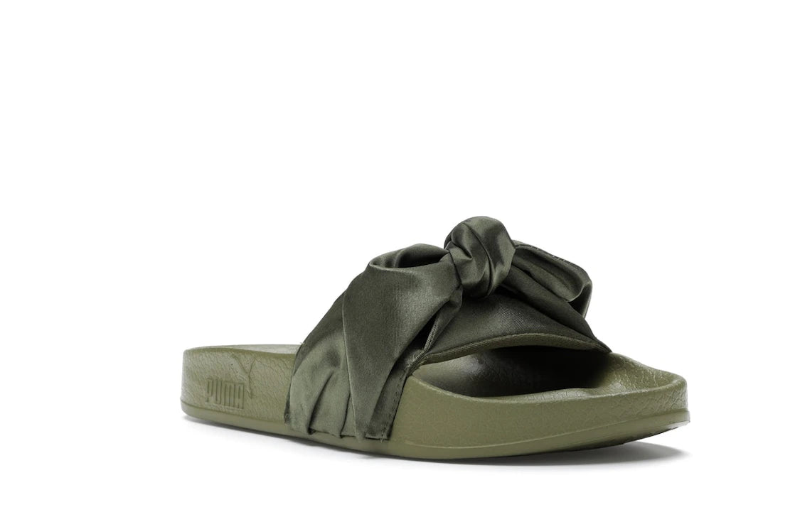 Puma Bow Slide Rihanna Fenty Olive (Women's) - vue secondaire A