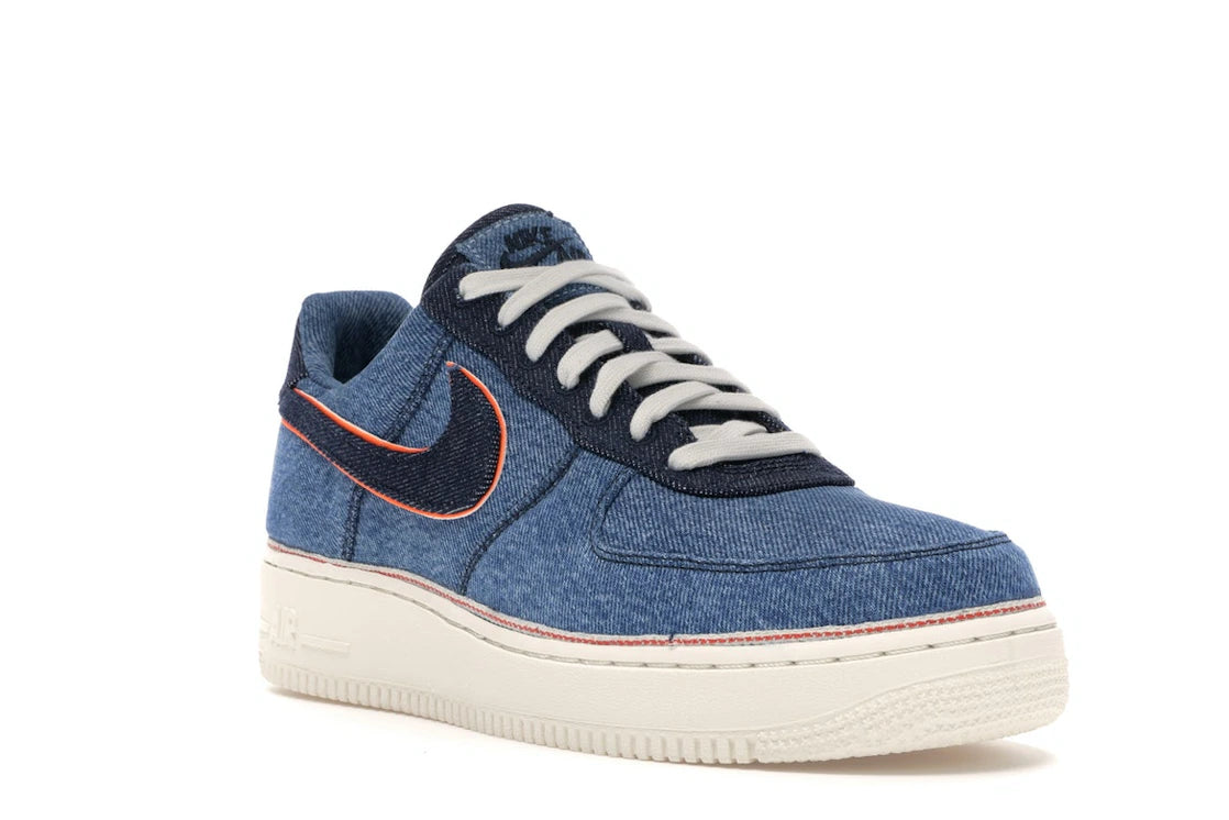 Nike Air Force 1 Low 3x1 Denim Stonewash - vue secondaire A