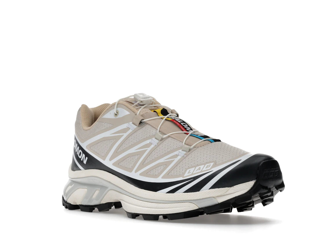 Salomon XT-6 Rainy Day Black White - vue secondaire A