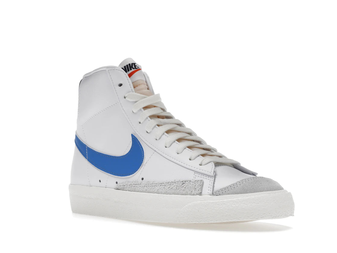 Nike Blazer Mid 77 Vintage White Light Photo Blue Black Sail - vue secondaire A