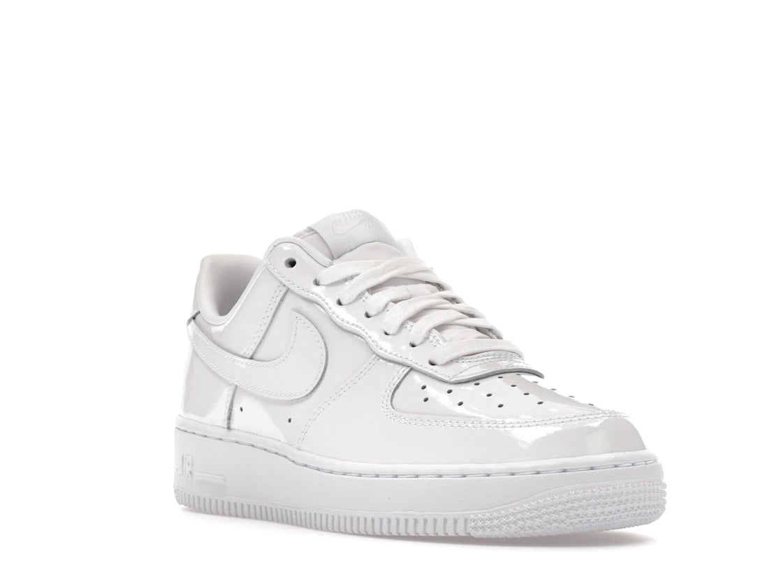 Nike Air Force 1 Low '07 Premium White Patent - vue secondaire A