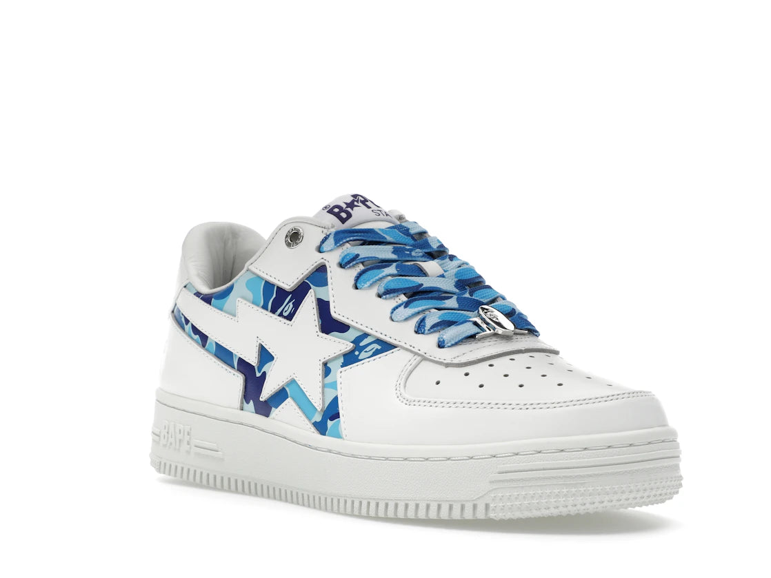 A Bathing Ape Bape Sta Icon ABC Camo Blue - vue secondaire A