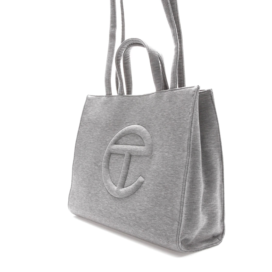 Telfar x UGG Fleece Shopping Bag Medium Heather Grey - vue secondaire A