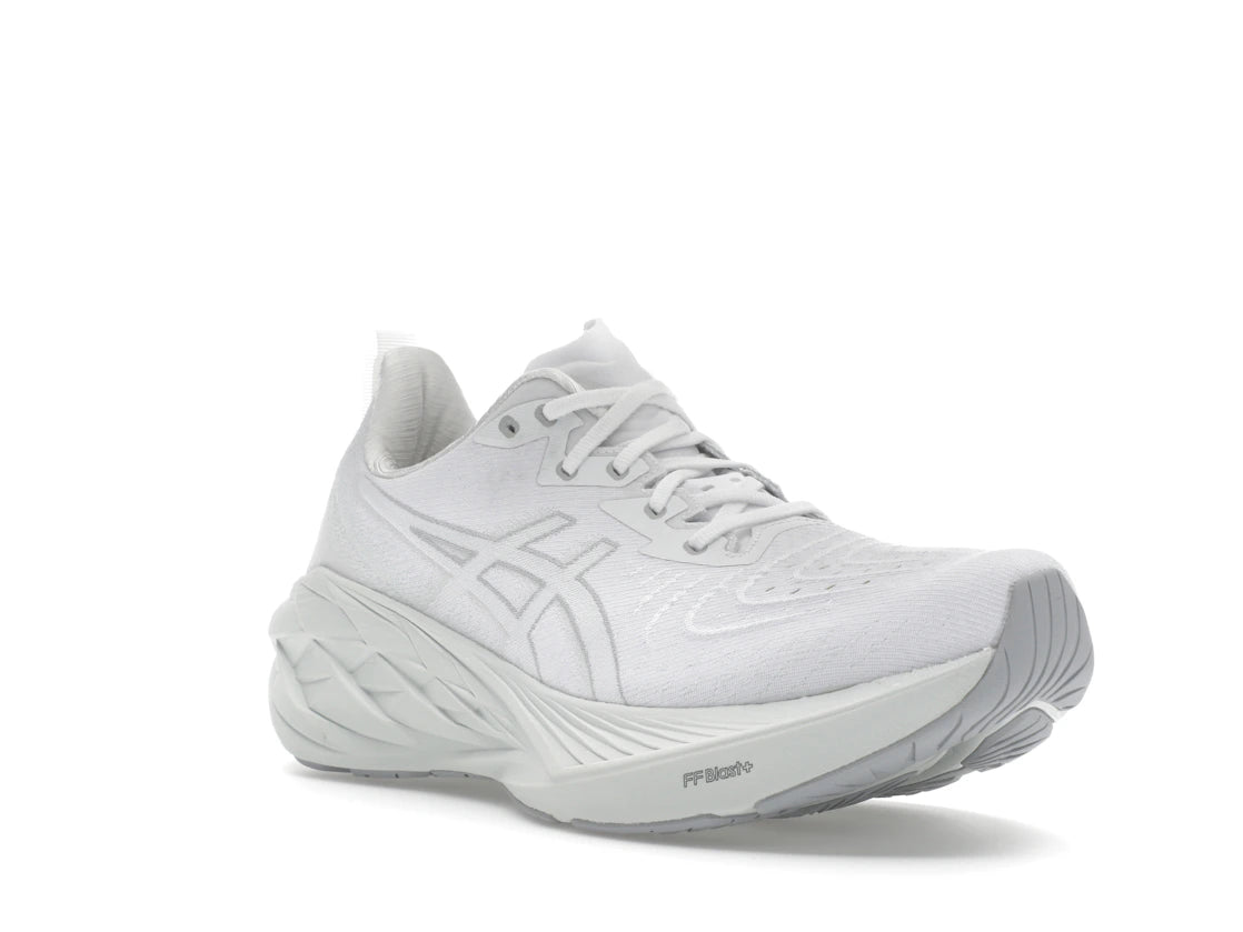 ASICS Novablast 4 White Pale Mint - vue secondaire A