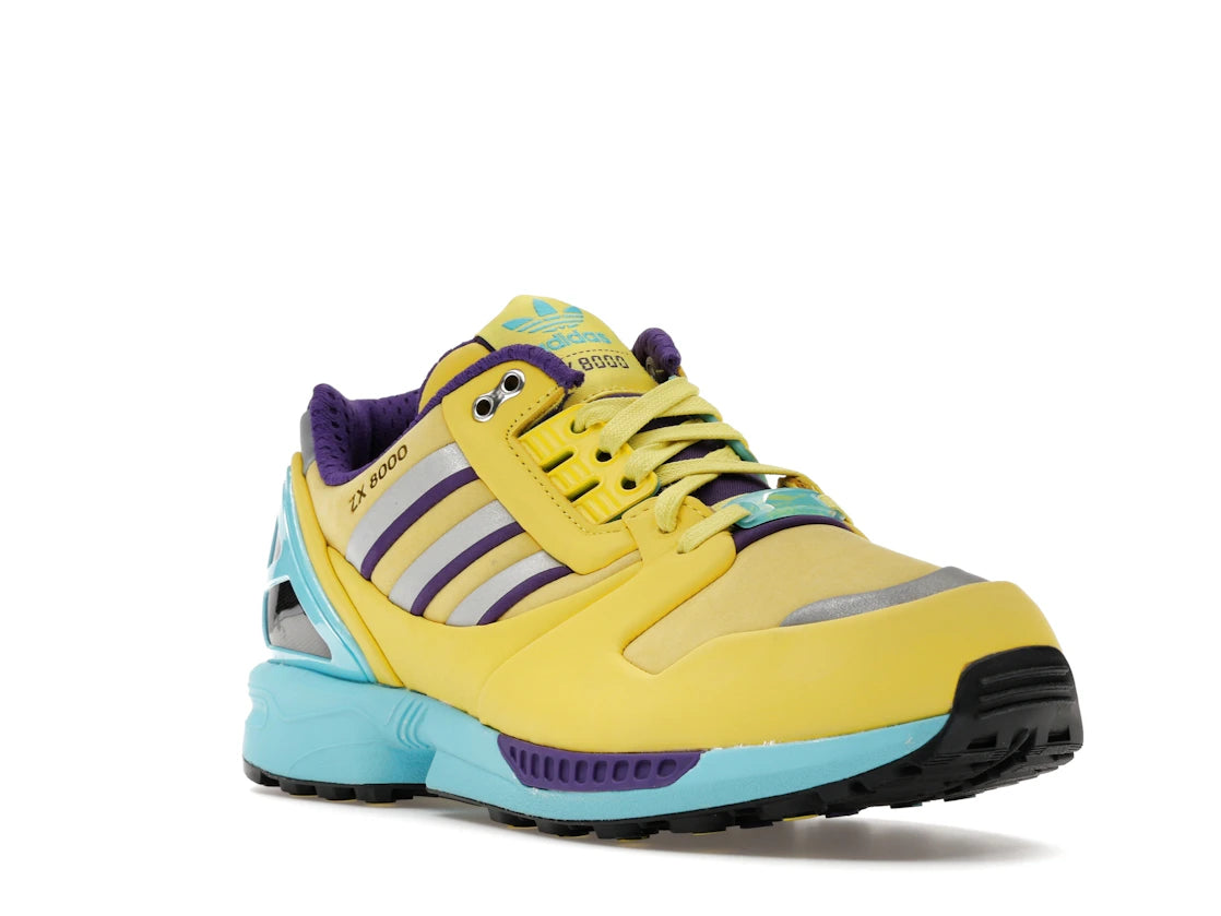 adidas ZX 8000 Consortium Yellow Blue Glow - vue secondaire A
