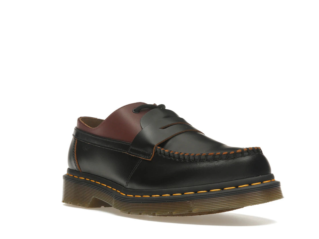 Dr. Martens 1461 MM6 Maison Margiela Black Oxblood - vue secondaire A