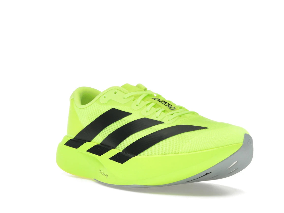 adidas Adizero Evo SL Lucid Lemon - vue secondaire A