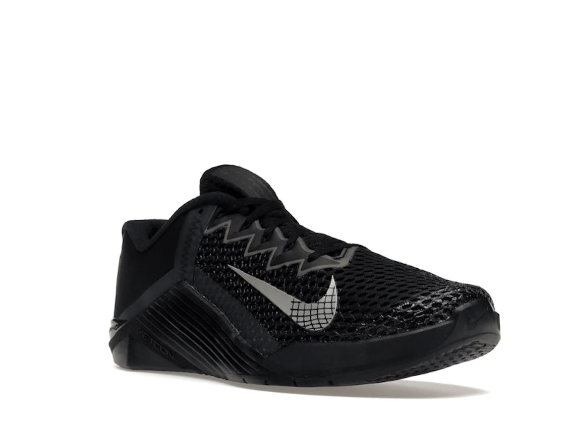 Nike Metcon 6 Black Metallic Silver - vue secondaire A
