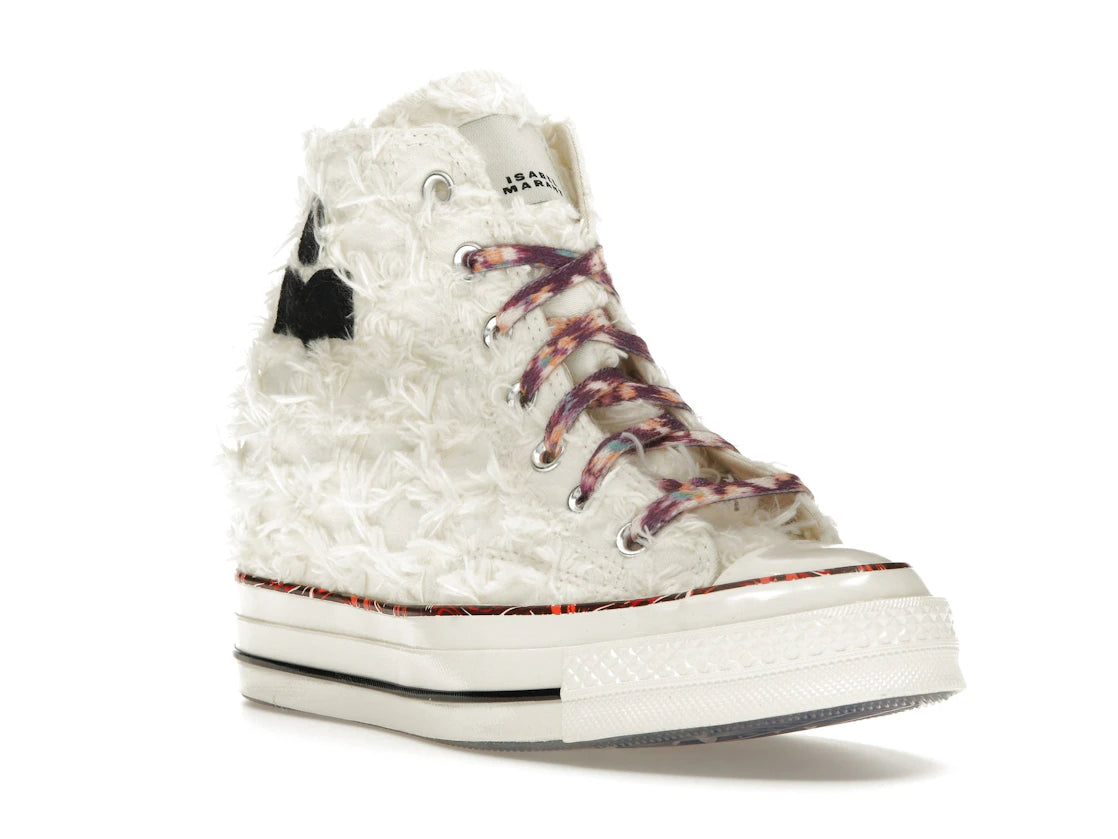Converse Chuck 70 Internal Wedge Hi Isabel Marant Vanilla White (Women's) - vue secondaire A