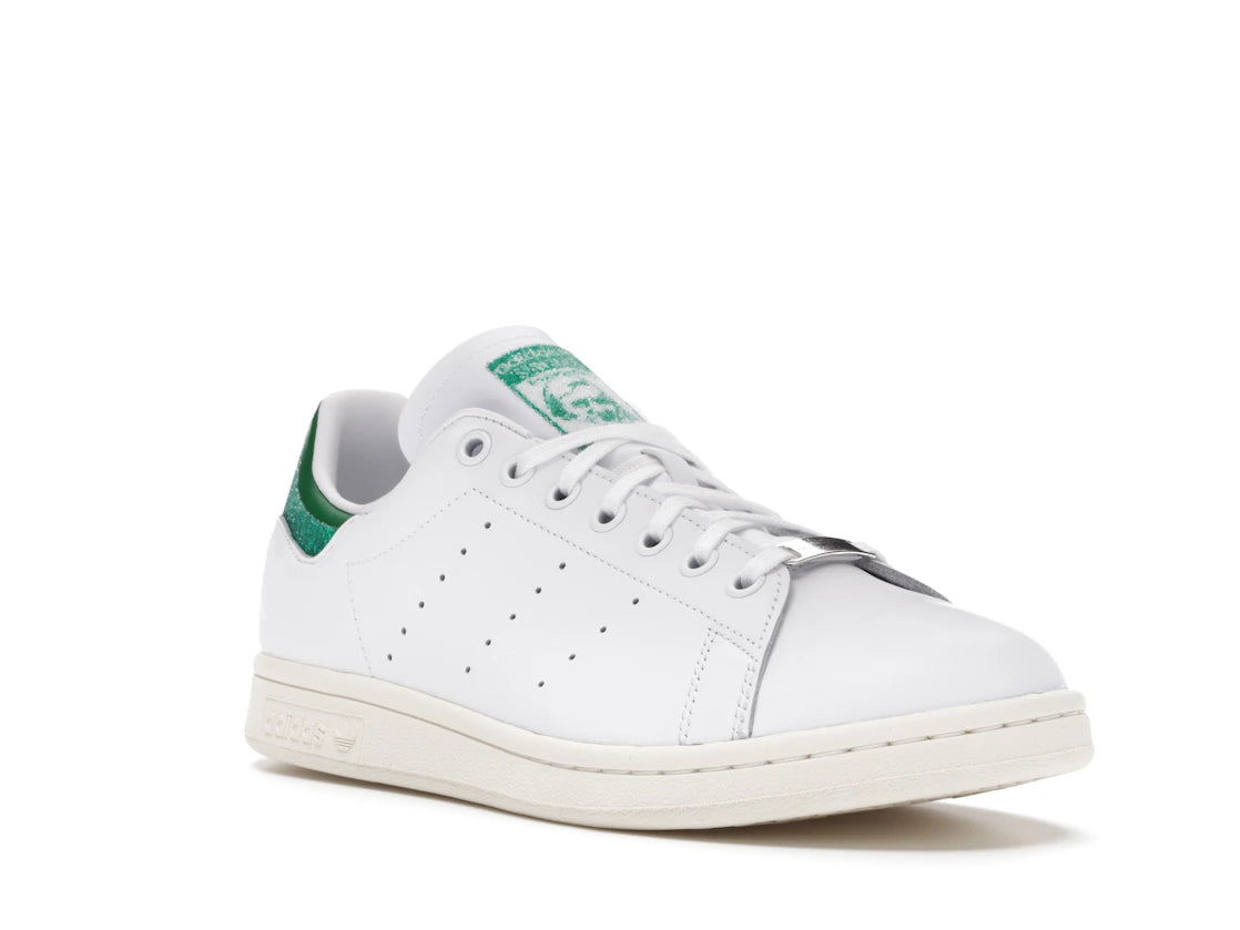 adidas Stan Smith Swarovski White Green - vue secondaire A