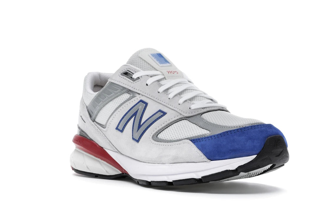New Balance 990v5 Grey Royal Red - vue secondaire A