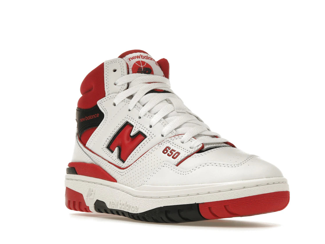 New Balance 650R White Red - vue secondaire A