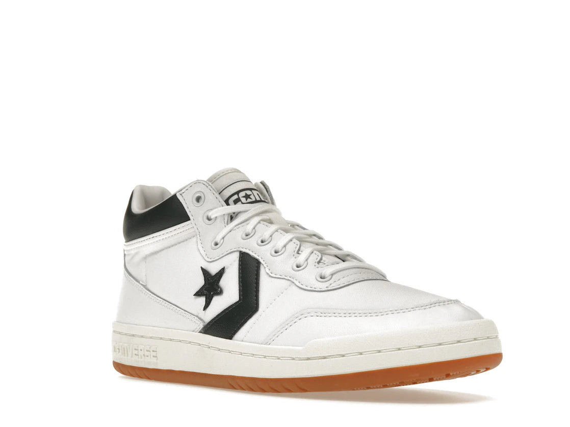 Converse Fastbreak Pro Mid White Deep Emerald - vue secondaire A
