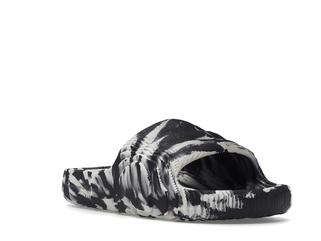 adidas Adilette 22 Slides Carbon Aluminum - vue secondaire A