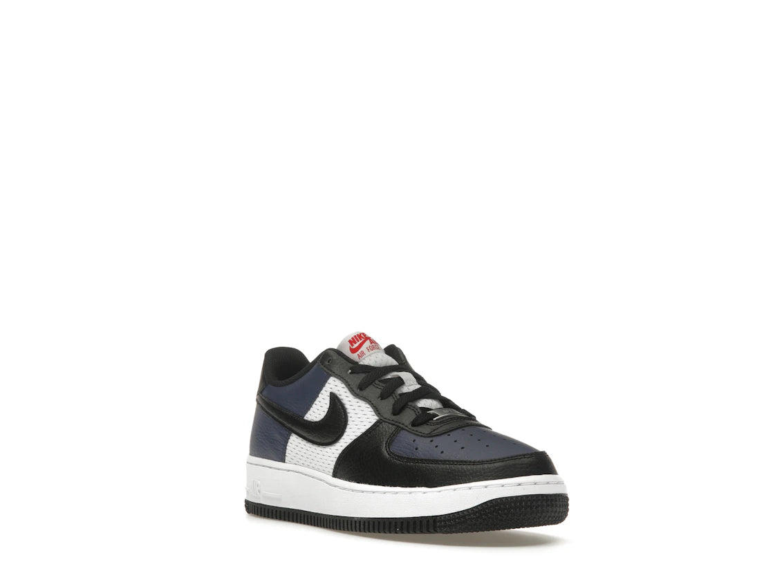 Nike Air Force 1 Low Midnight Navy Black (GS) - vue secondaire A