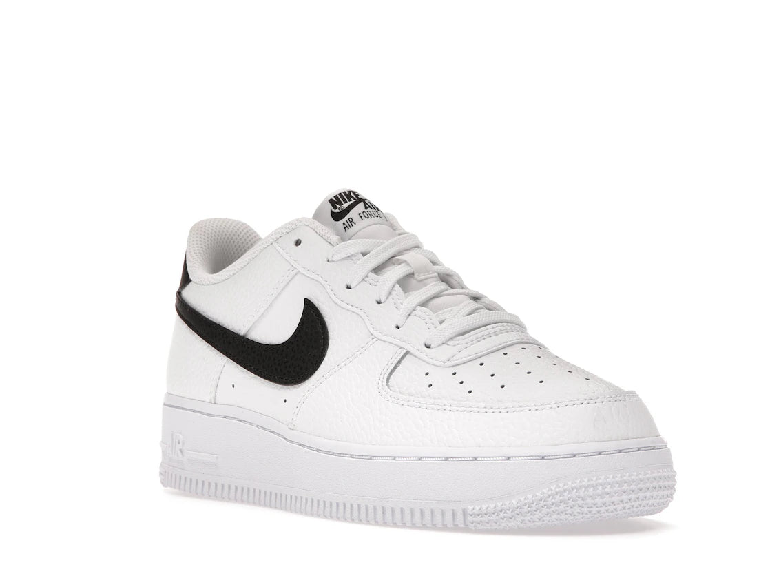 Nike Air Force 1 Low White Black (GS) - vue secondaire A