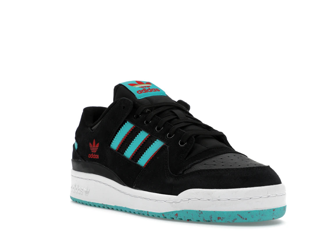 adidas Forum 84 Low ADV Black Better Scarlet - vue secondaire A
