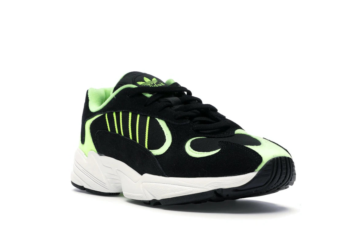 adidas Yung-1 Core Black Hi Res Yellow - vue secondaire A
