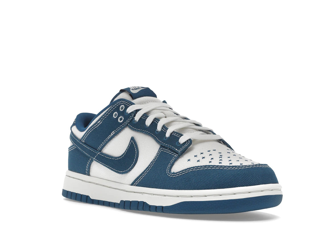 Nike Dunk Low Industrial Blue Sashiko - vue secondaire A
