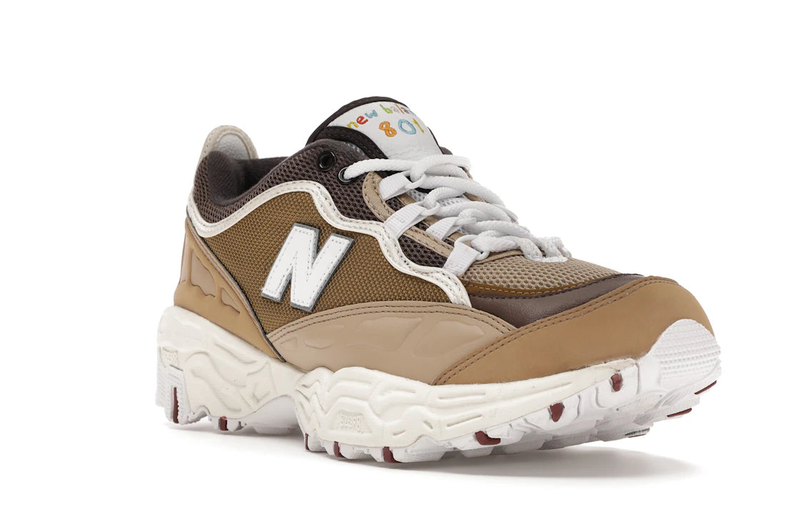 New Balance 801 PaperBoy Paris Coffee Latte - vue secondaire A