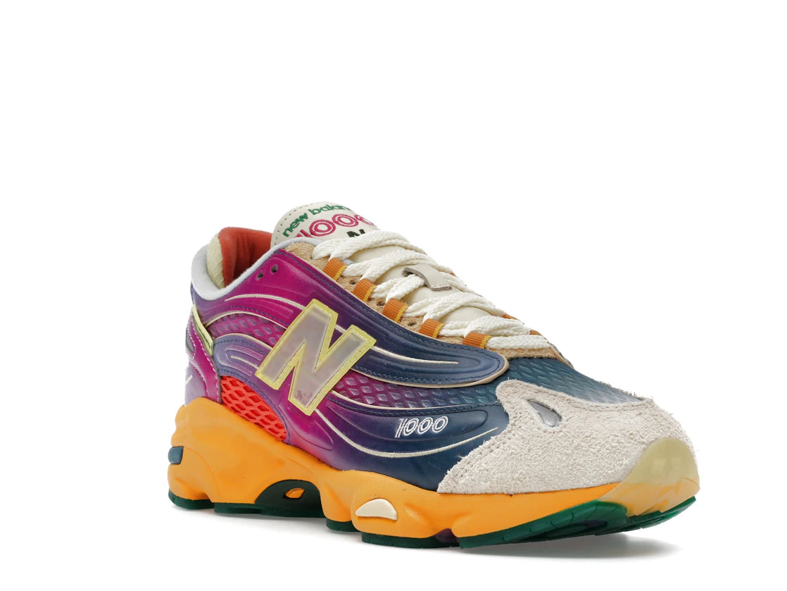 New Balance 1000 Salehe Bembury Fog Be The Cloud Berry - vue secondaire A