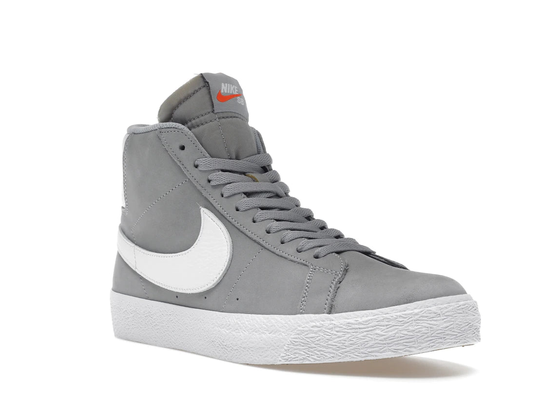 Nike SB Blazer Mid Wolf Grey - vue secondaire A