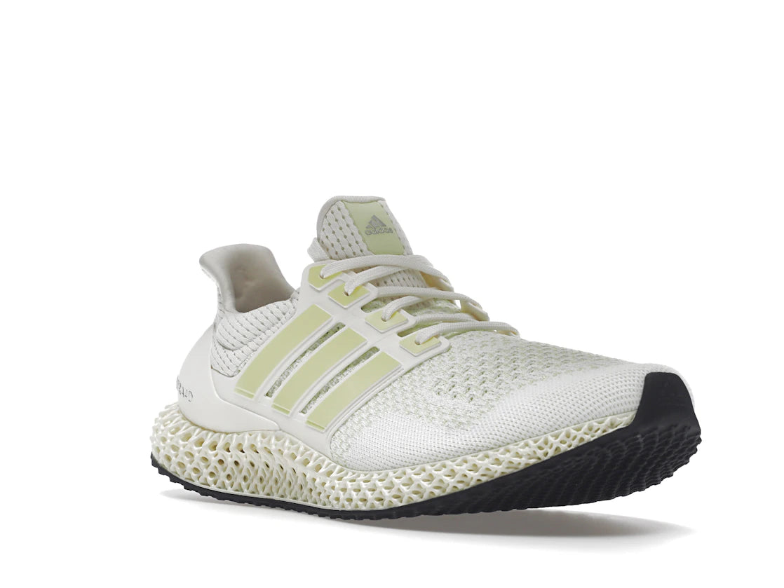 adidas Ultra 4D Core White Almost Lime - vue secondaire A