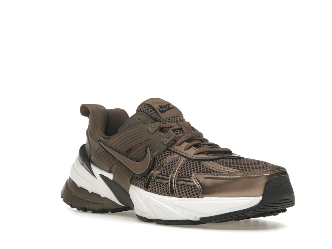 Nike V2K Run Mink Brown Ironstone Team Anthracite (Women's) - vue secondaire A