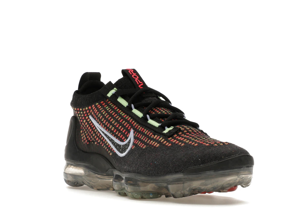 Nike Air VaporMax 2021 Flyknit Black Multi-Color (Women's) - vue secondaire A