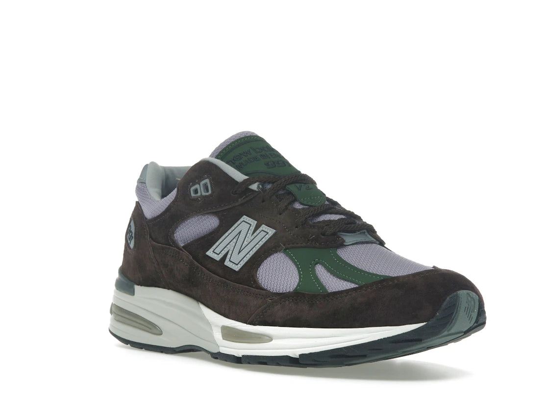 New Balance 991v2 MiUK Essentially Offbeat Pack Brown - vue secondaire A