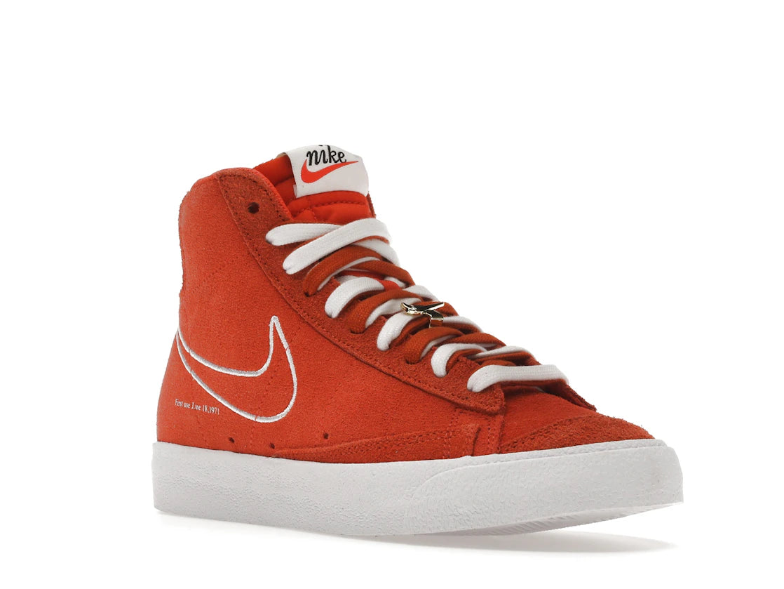 Nike Blazer Mid 77 First Use Orange - vue secondaire A