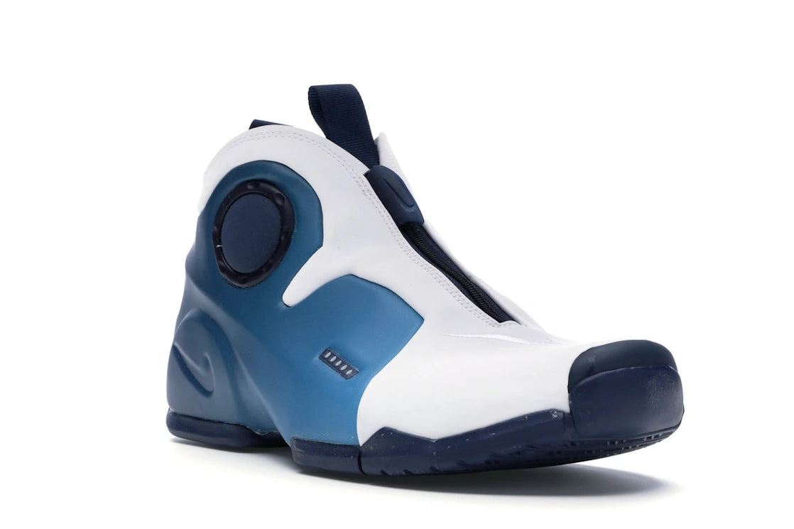 Nike Air Flightposite 2 White Navy - vue secondaire A