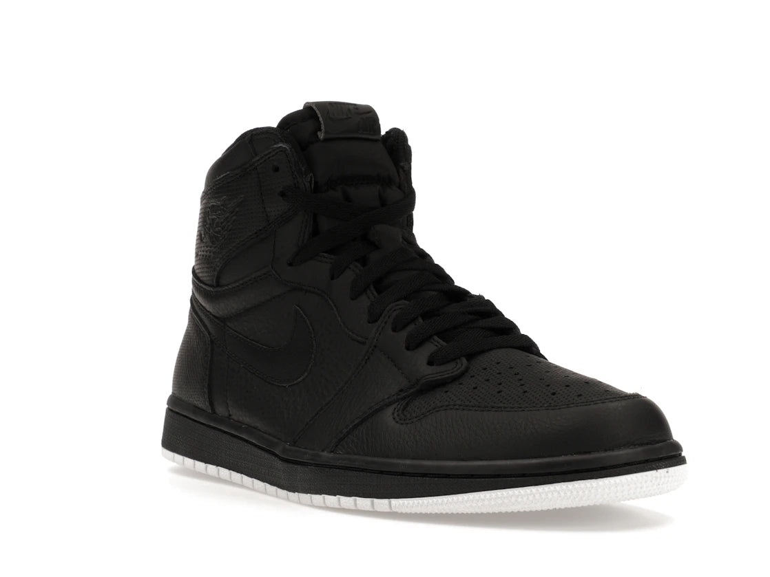 Jordan 1 Retro Black Perforated - vue secondaire A
