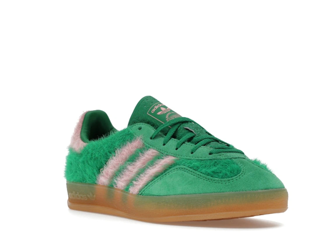 adidas Gazelle Indoor Green Glow Pink (Women's) - vue secondaire A
