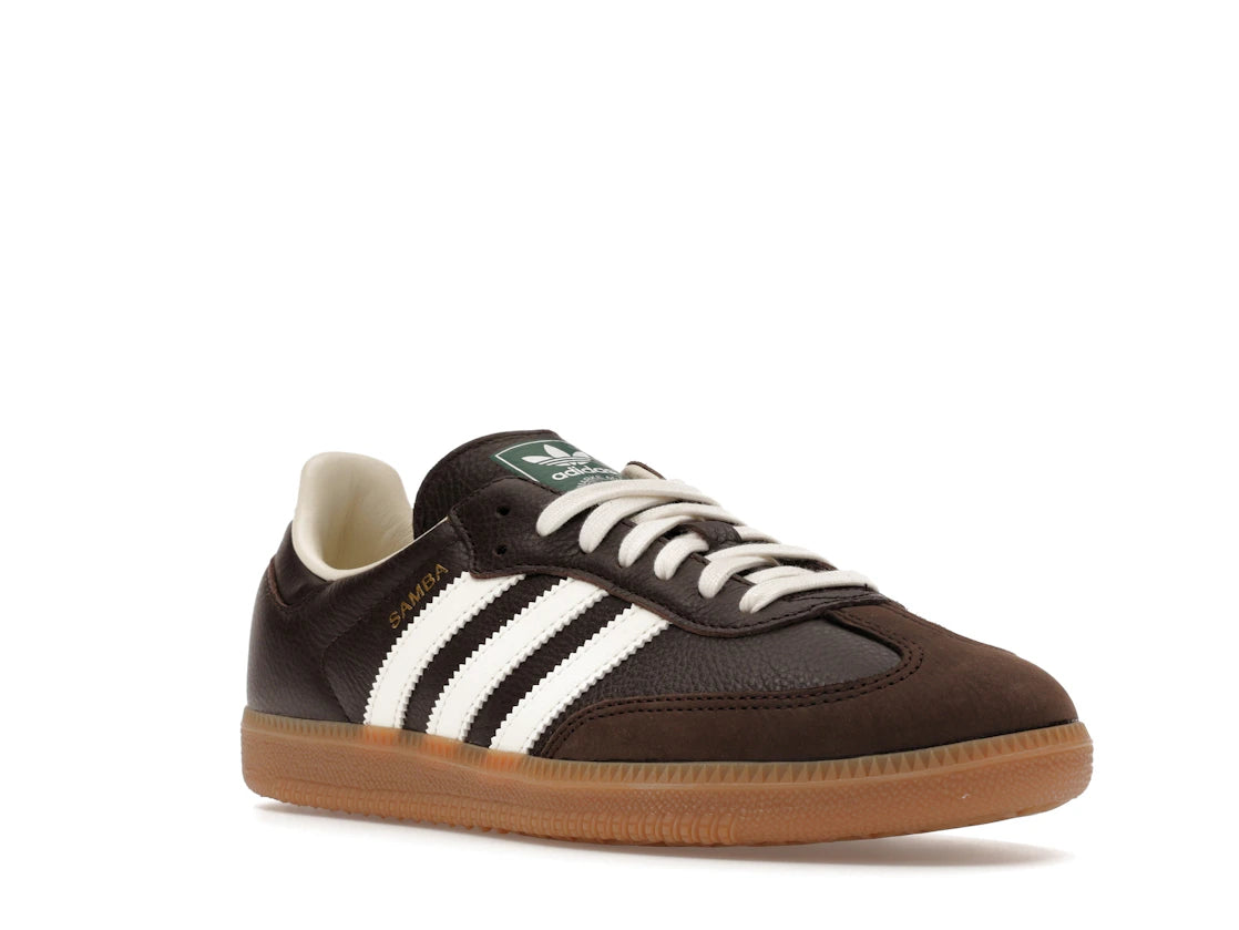 adidas Samba OG Dark Brown Off White Gum - vue secondaire A
