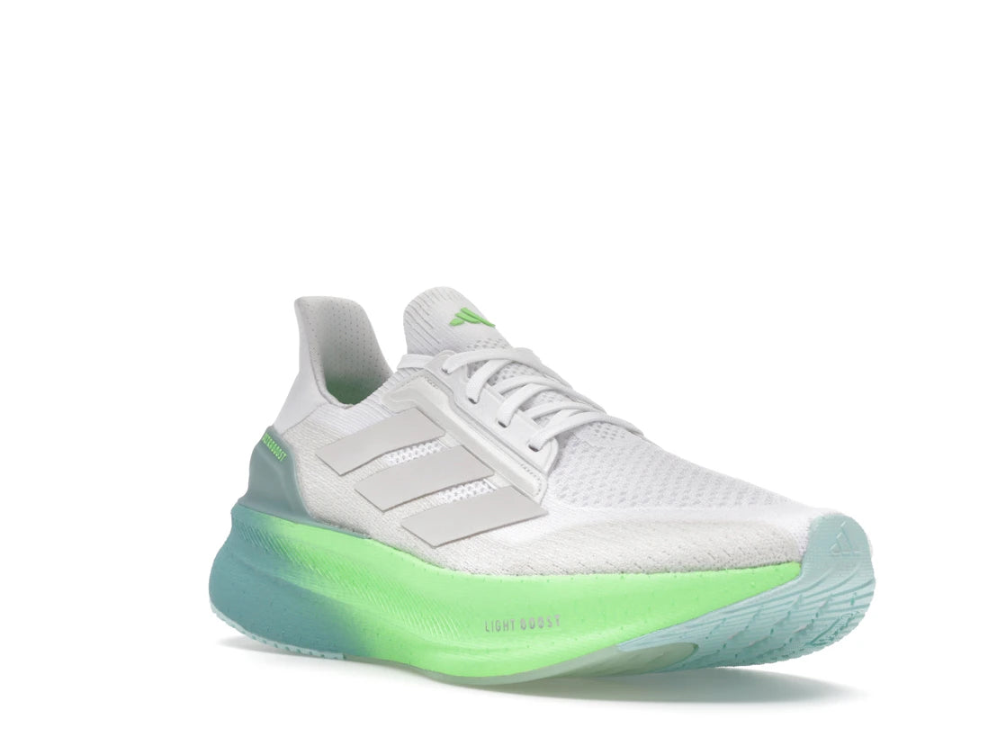 adidas Ultra Boost 5X Cloud White Dash Grey Lime Burst - vue secondaire A