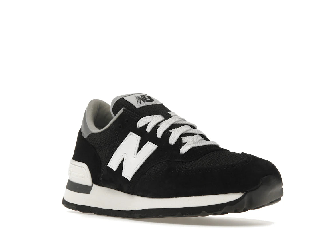 New Balance 990v1 MiUSA Black White - vue secondaire A