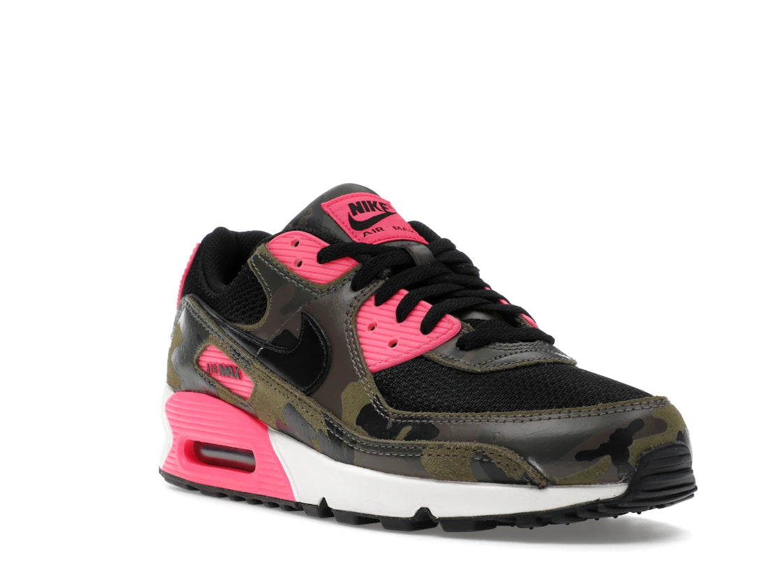 Nike Air Max 90 Camo Pack Sequoia Hyper Pink - vue secondaire A