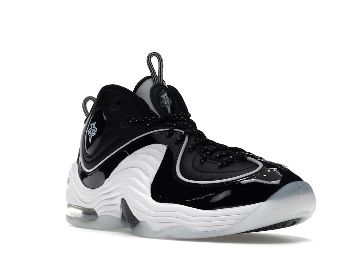 Nike Air Penny 2 Black Patent Football Grey - vue secondaire A