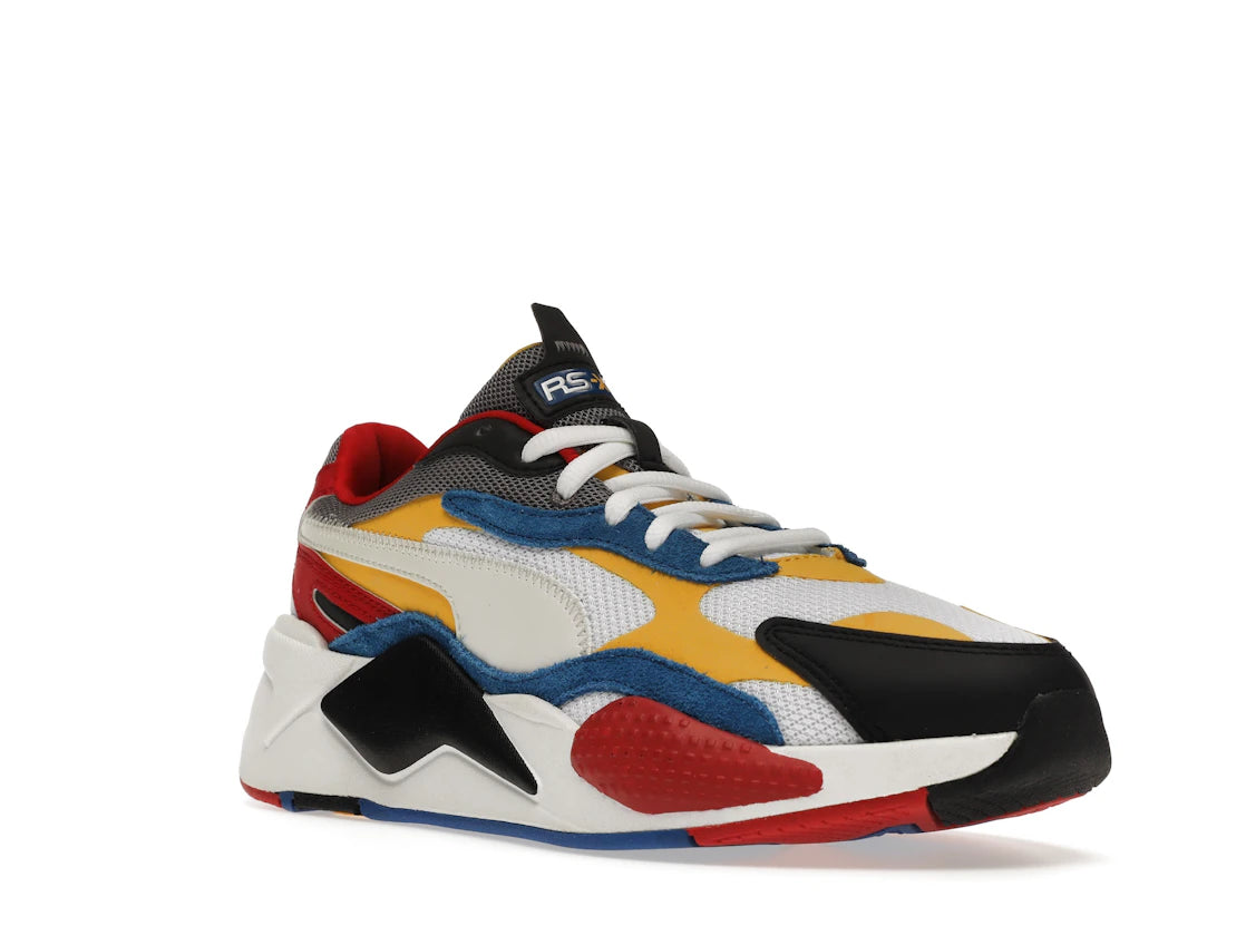 Puma RS-X3 Puzzle White Yellow - vue secondaire A