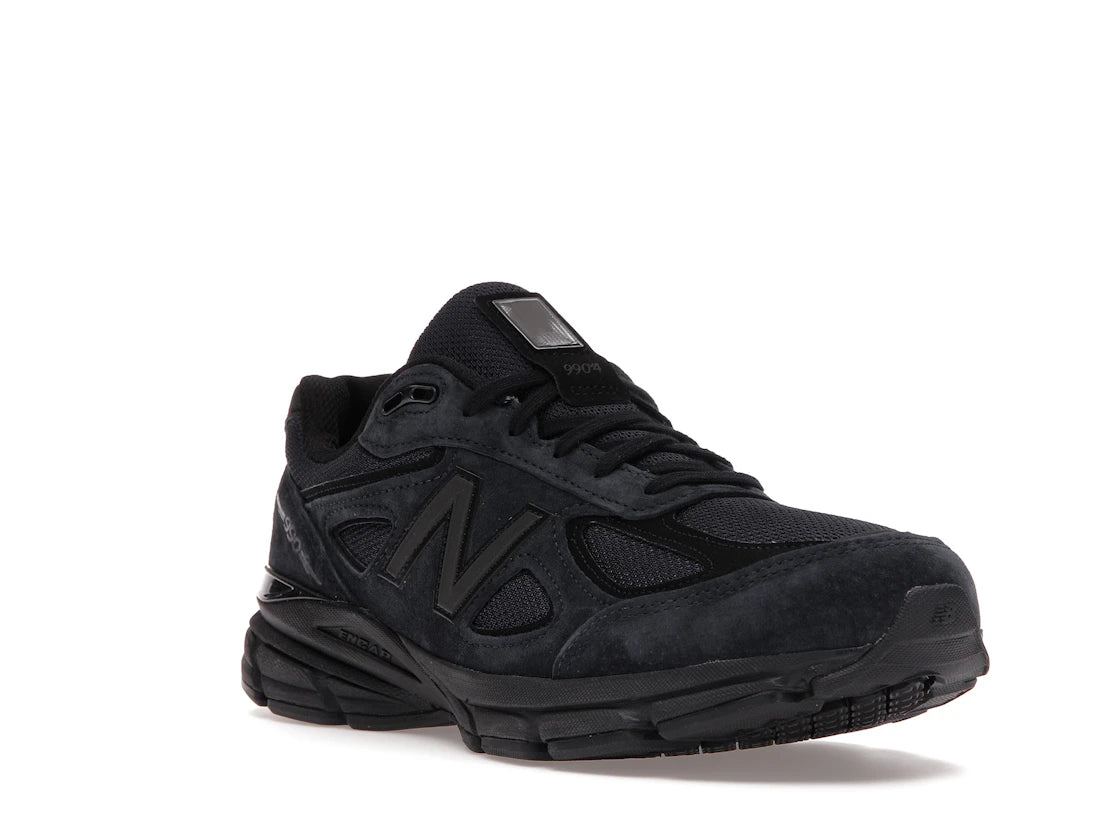 New Balance 990v4 JJJJound Navy - vue secondaire A