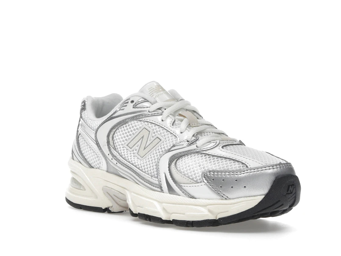 New Balance 530 Silver Metallic Linen - vue secondaire A