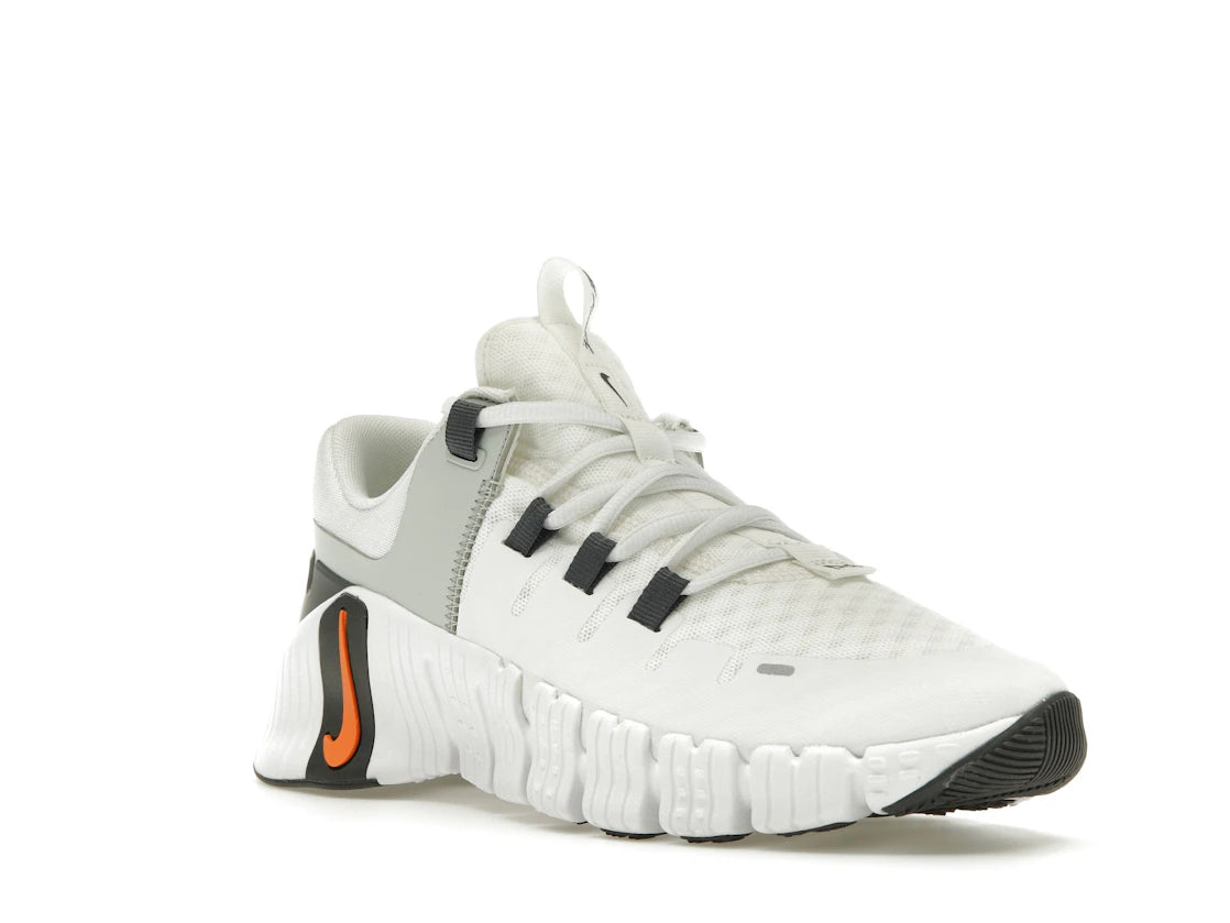 Nike Free Metcon 5 White Bright Mandarin - vue secondaire A